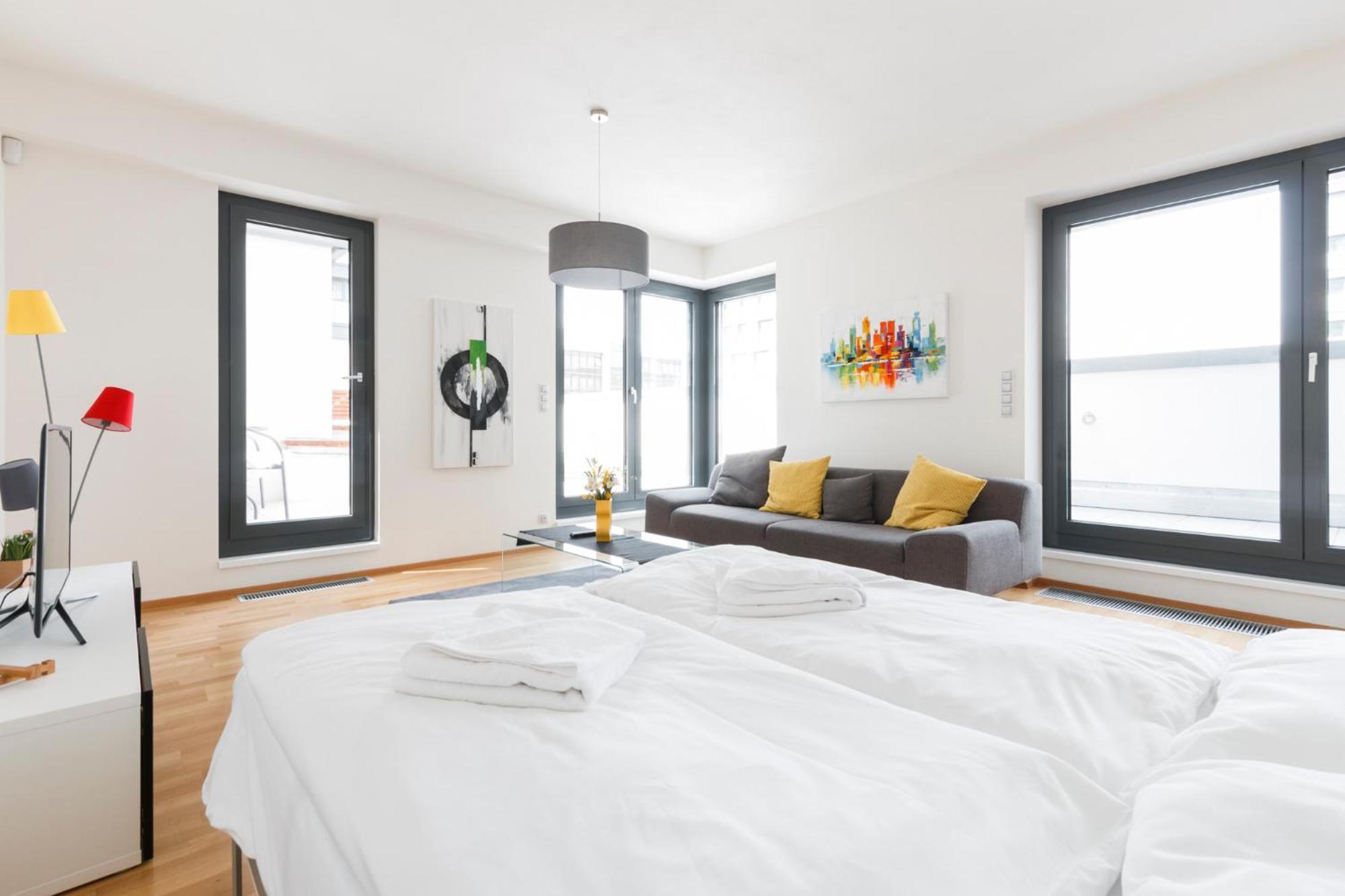 Prague Days - Luxurious Apartments In Trendy Zizkov المظهر الخارجي الصورة