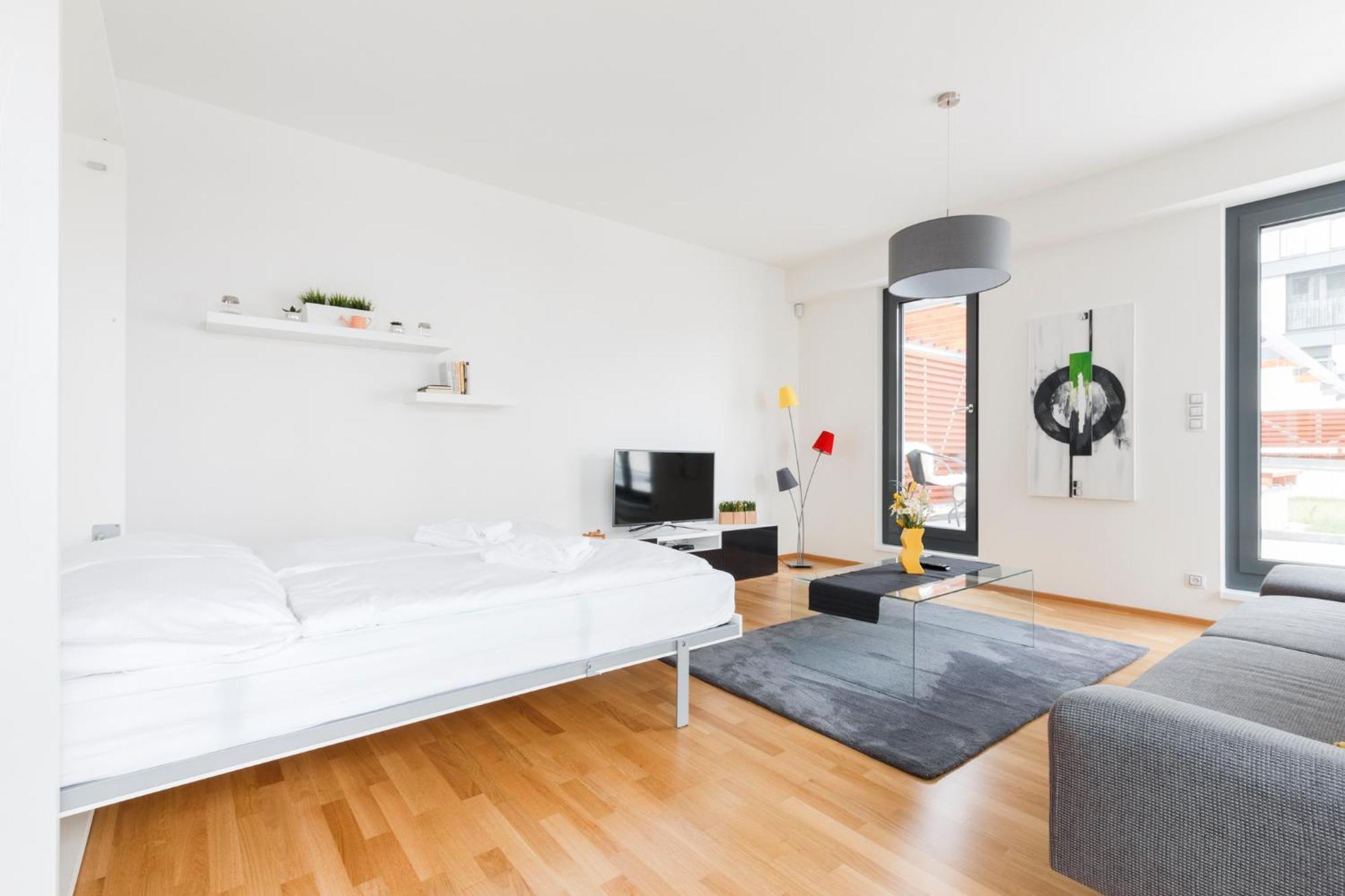 Prague Days - Luxurious Apartments In Trendy Zizkov الغرفة الصورة